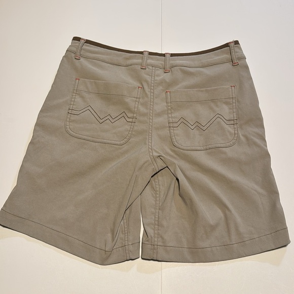 Outdoor Research Khaki Men's Flat Front Shorts - Picture 7 of 8